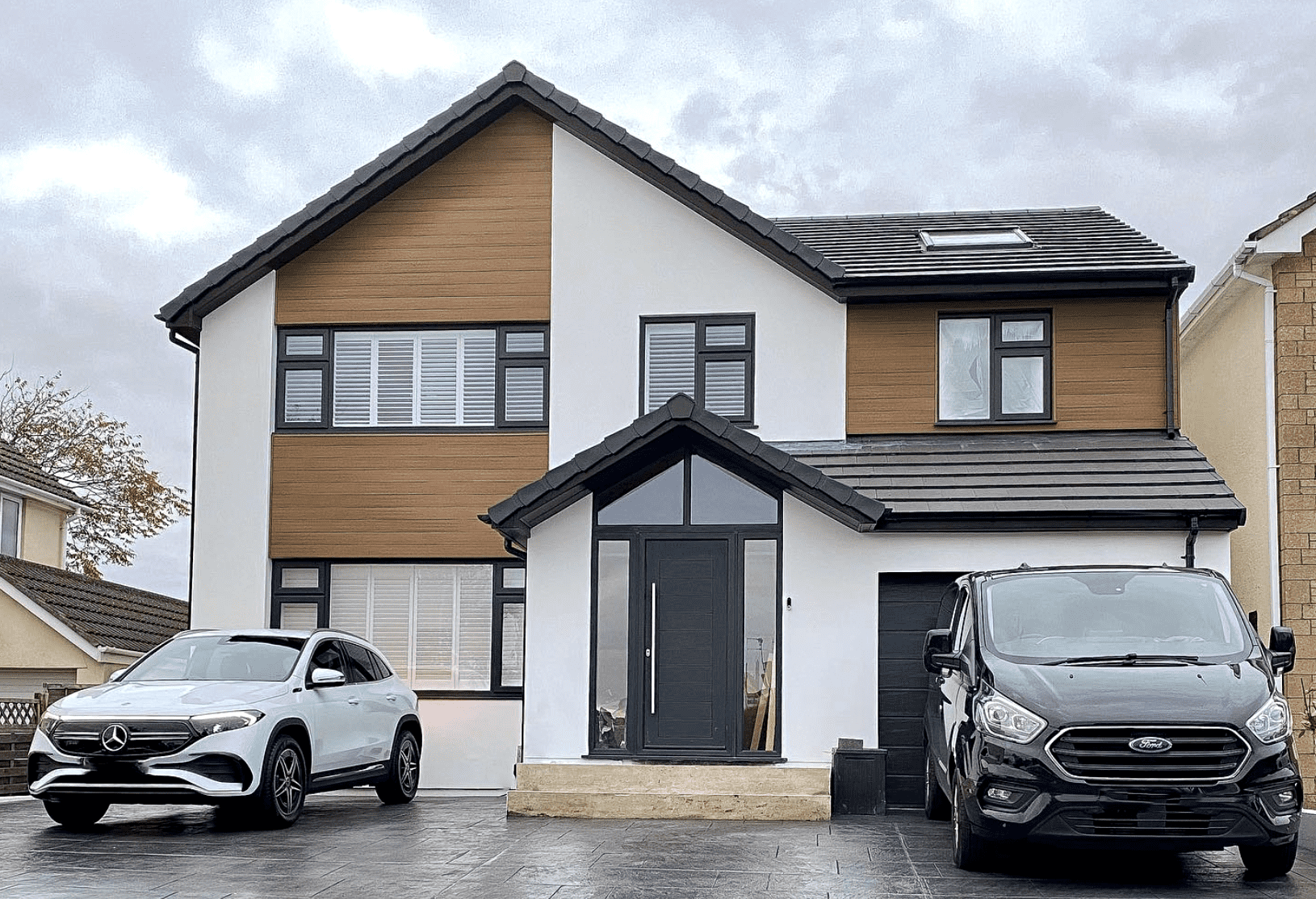 _ECO3600SO_ Ecoscape Forma Spiced Oak Composite Panel Cladding_01