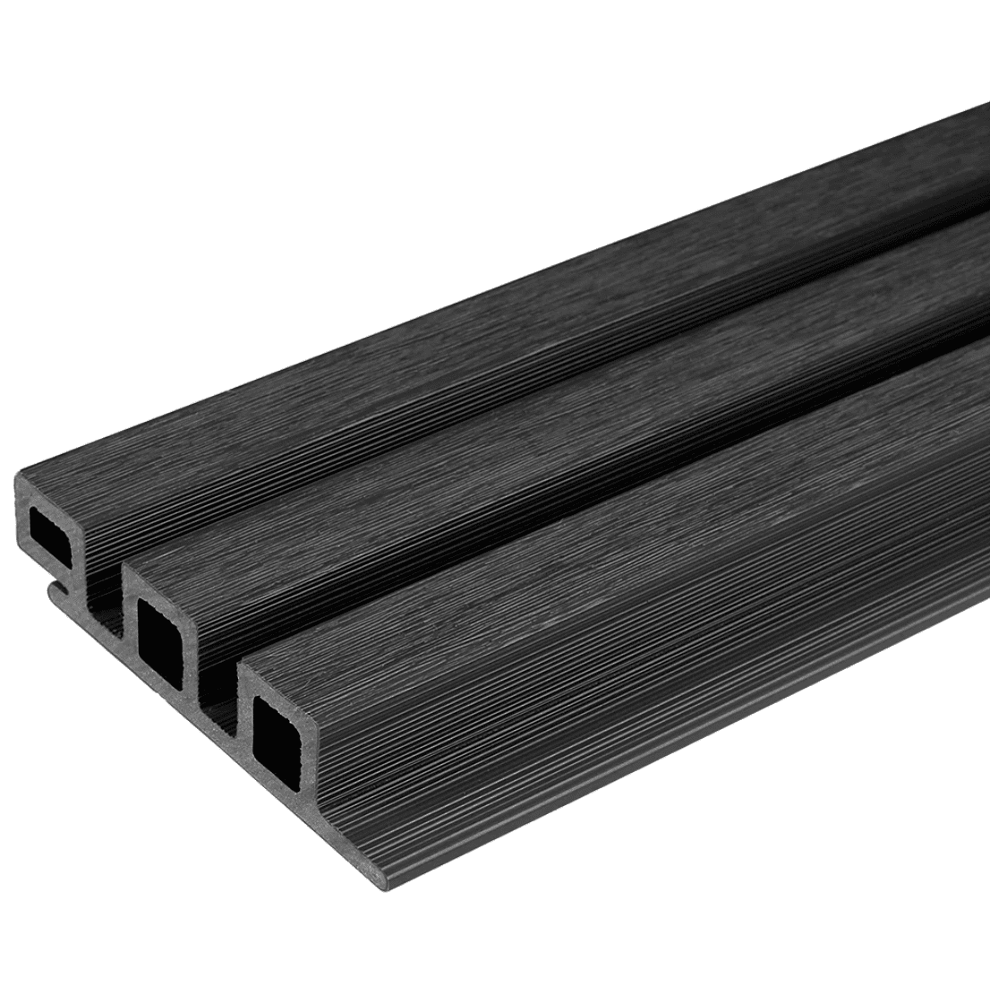 Midnight Composite Slatted Cladding - 2.5m