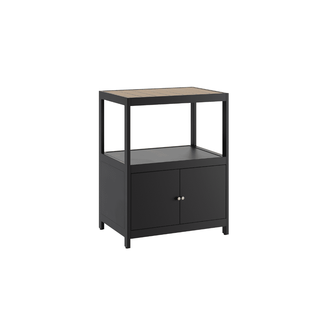 Oak set of 3 kitchen units 4