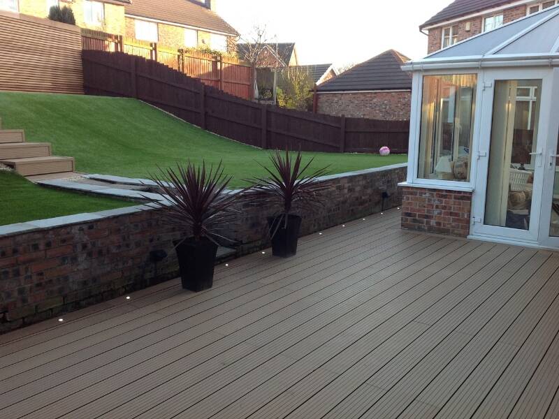 Artificial turf, wpc decking & cladding are an ideal way to create the perfect low-maintenance garden