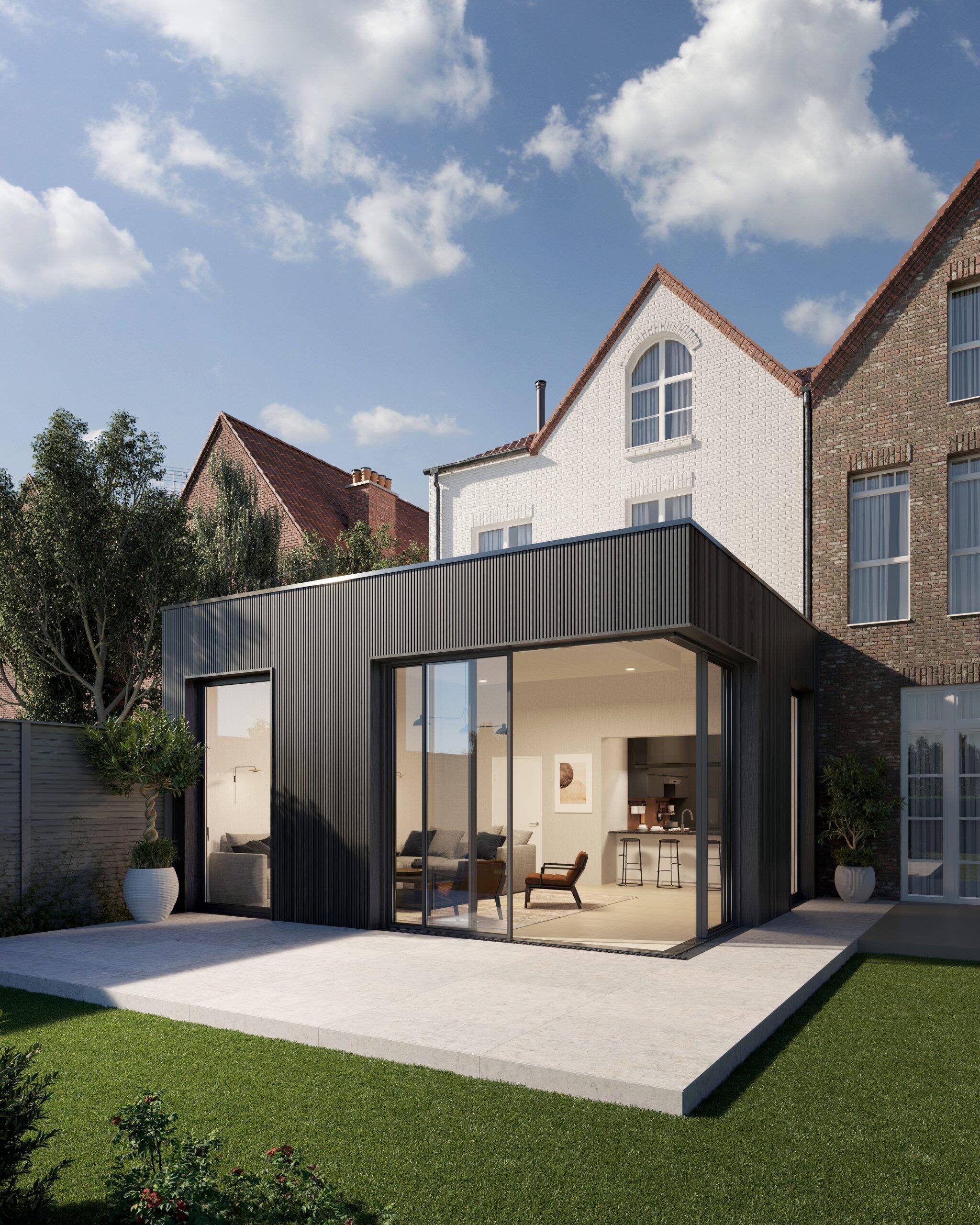 Midnight Composite Slatted Cladding Board 3600mm_04