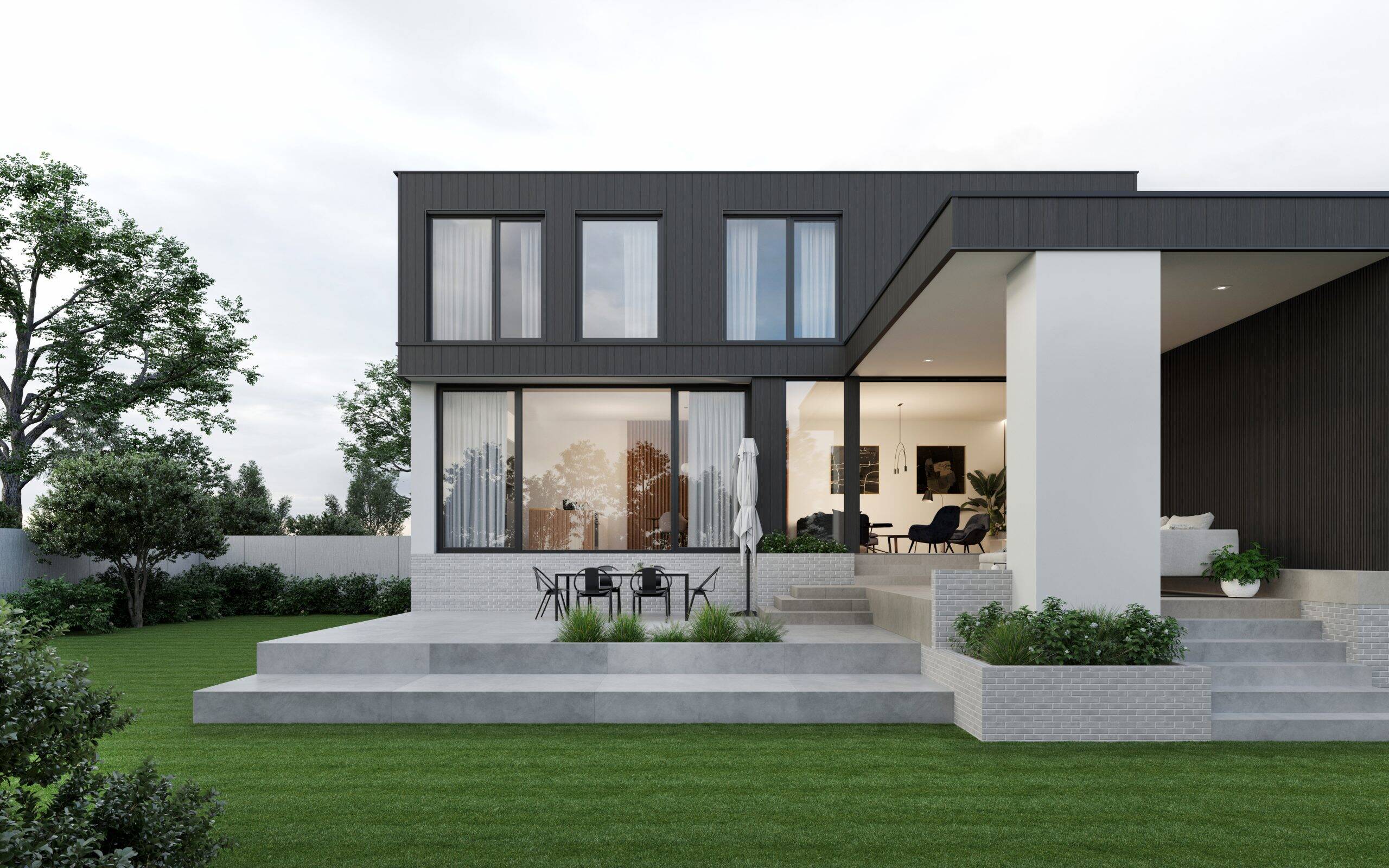 ECOSLATMD_Ecoscape Forma Midnight Slatted Cladding_ECO3600MD_Ecoscape Forma Midnight Panel Cladding_project 5_03