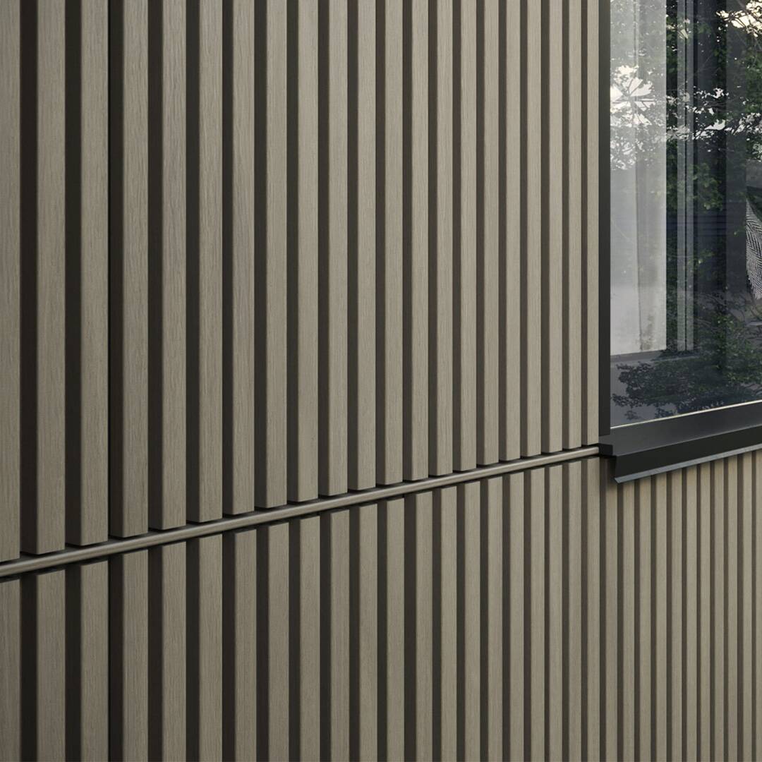 Ecoscape-Silver-Birch-Composite-Slatted-Cladding-Joint-trim-close-up