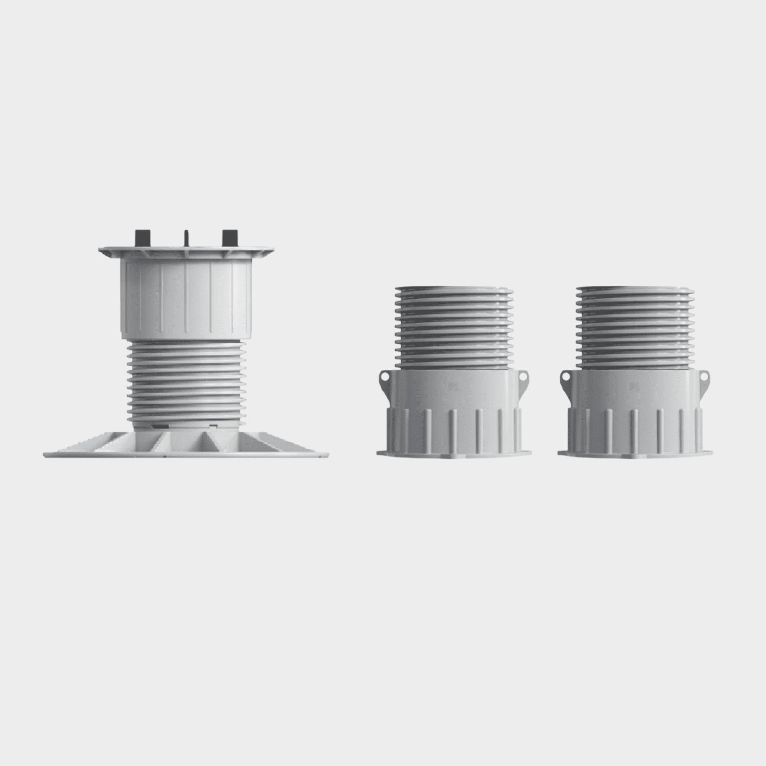King Dual Adjustment Pedestal K9 380-436mm