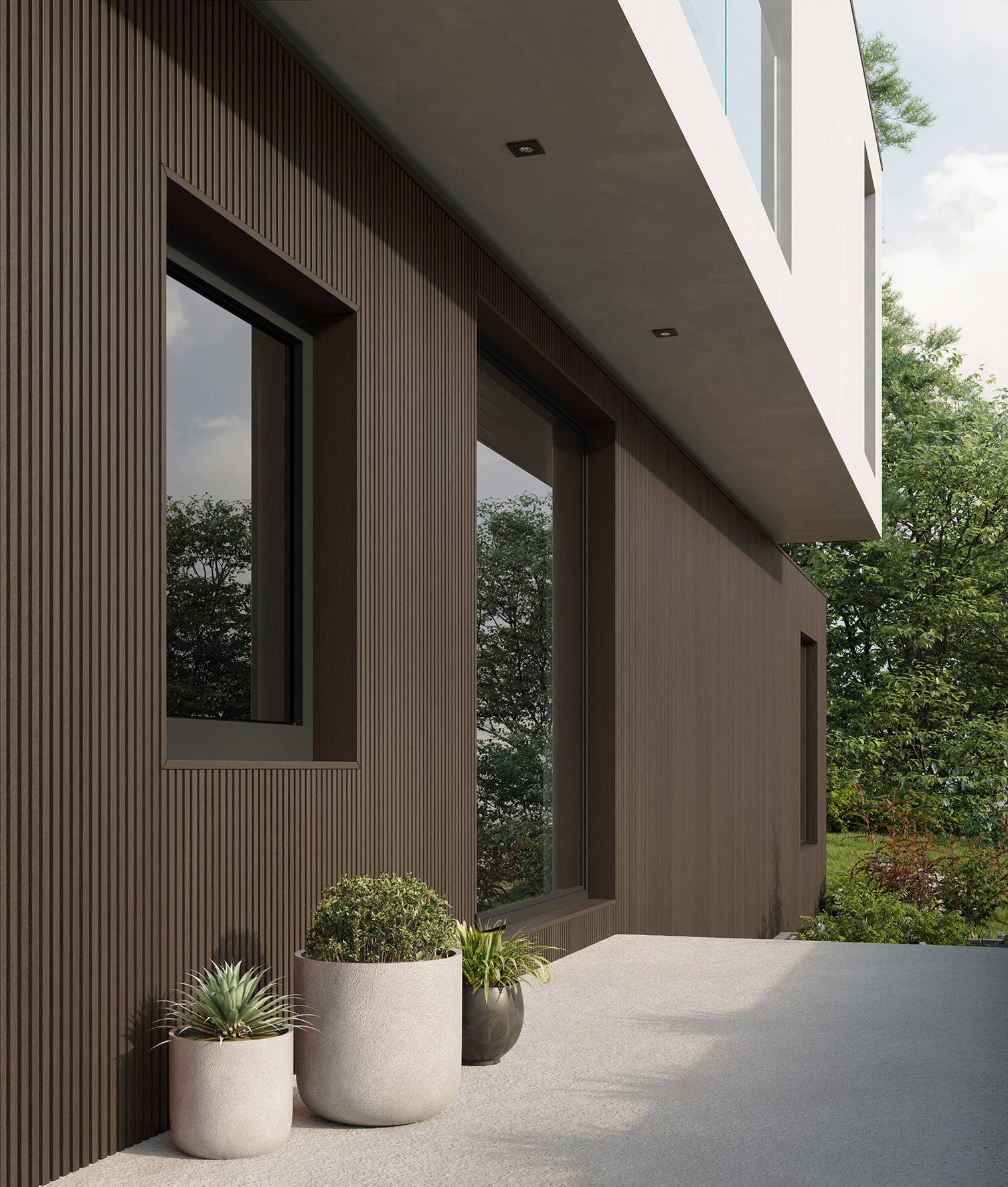 Ecoscape Slatted Cladding Havana_lifestyle_small