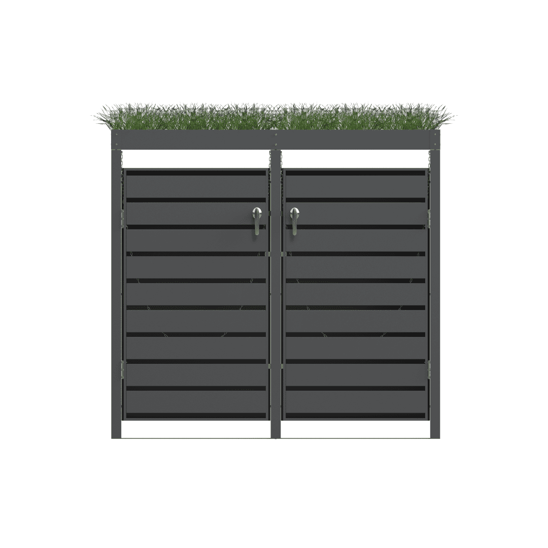 Double Planter charcoal 3