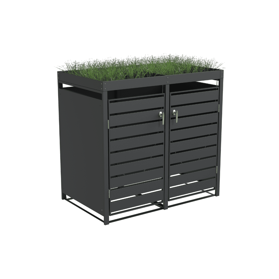 Double Planter charcoal 4