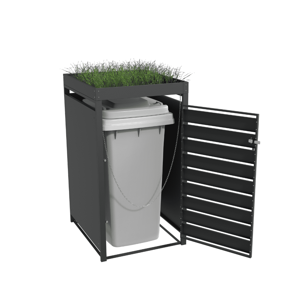 Single Planter Charcoal 4