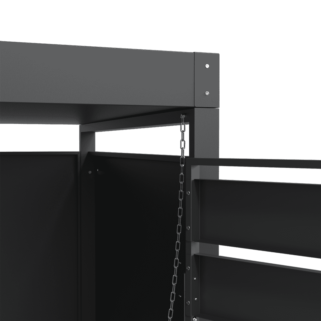 Single Planter Charcoal 8