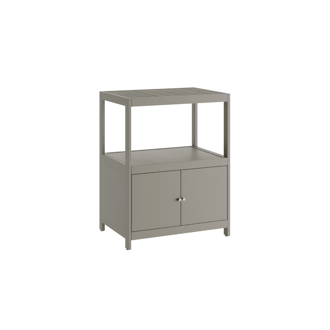Taupe Set of 3 Kitchen units 3