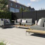 Light Grey Composite Decking Summer