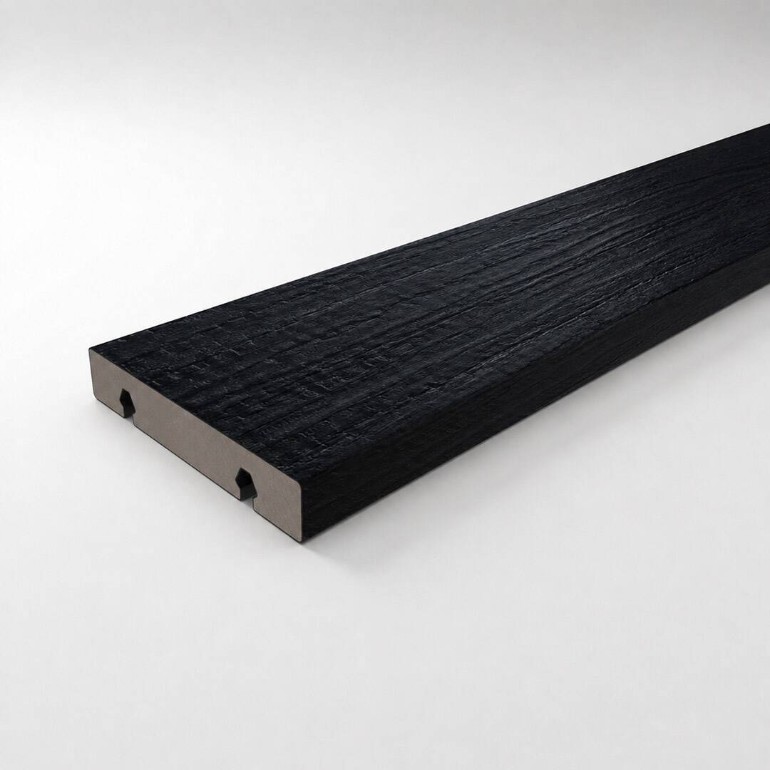Forma Click Charred Wood Composite Cladding for Grad - Large 119x20x2500mm/3600mm
