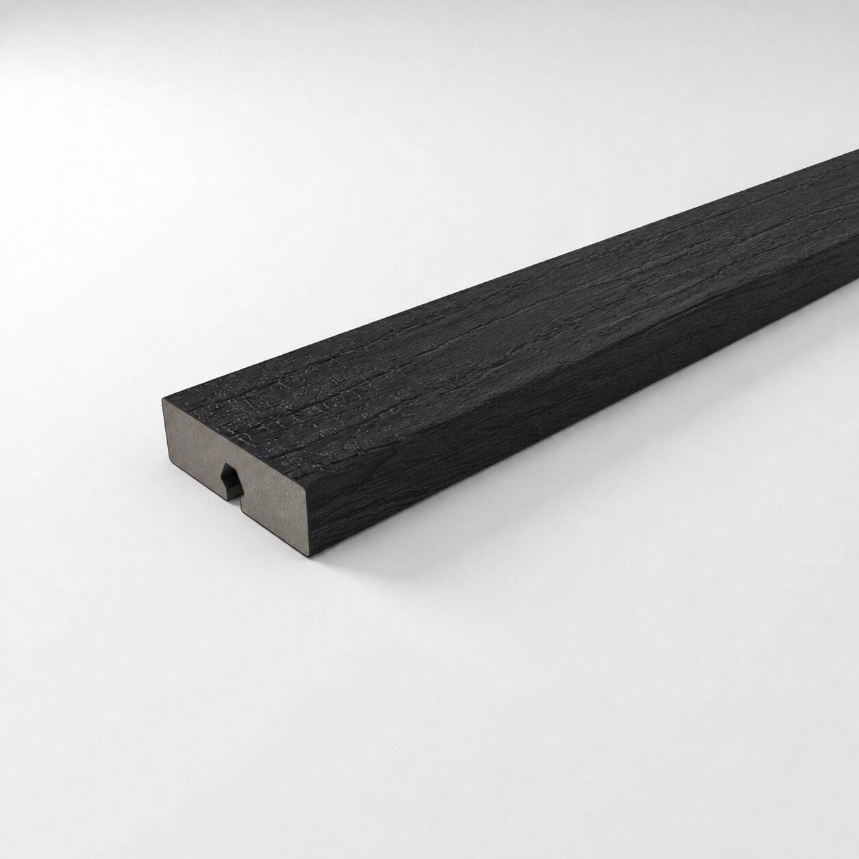 Forma Click Charred Wood Composite Cladding for Grad - Medium 64x20x2500mm/3600mm