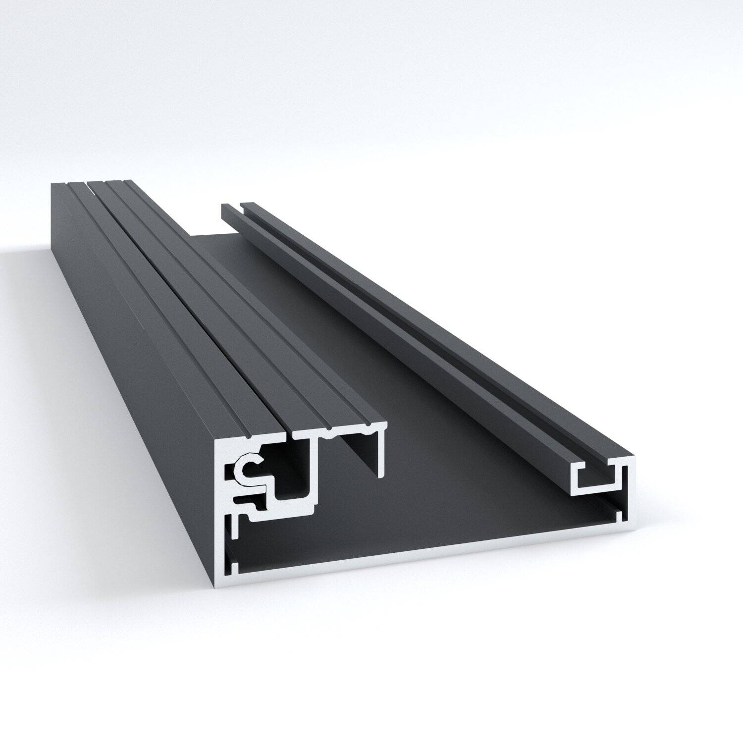 Easy Fit Aluminium Decking Drainage Gutter