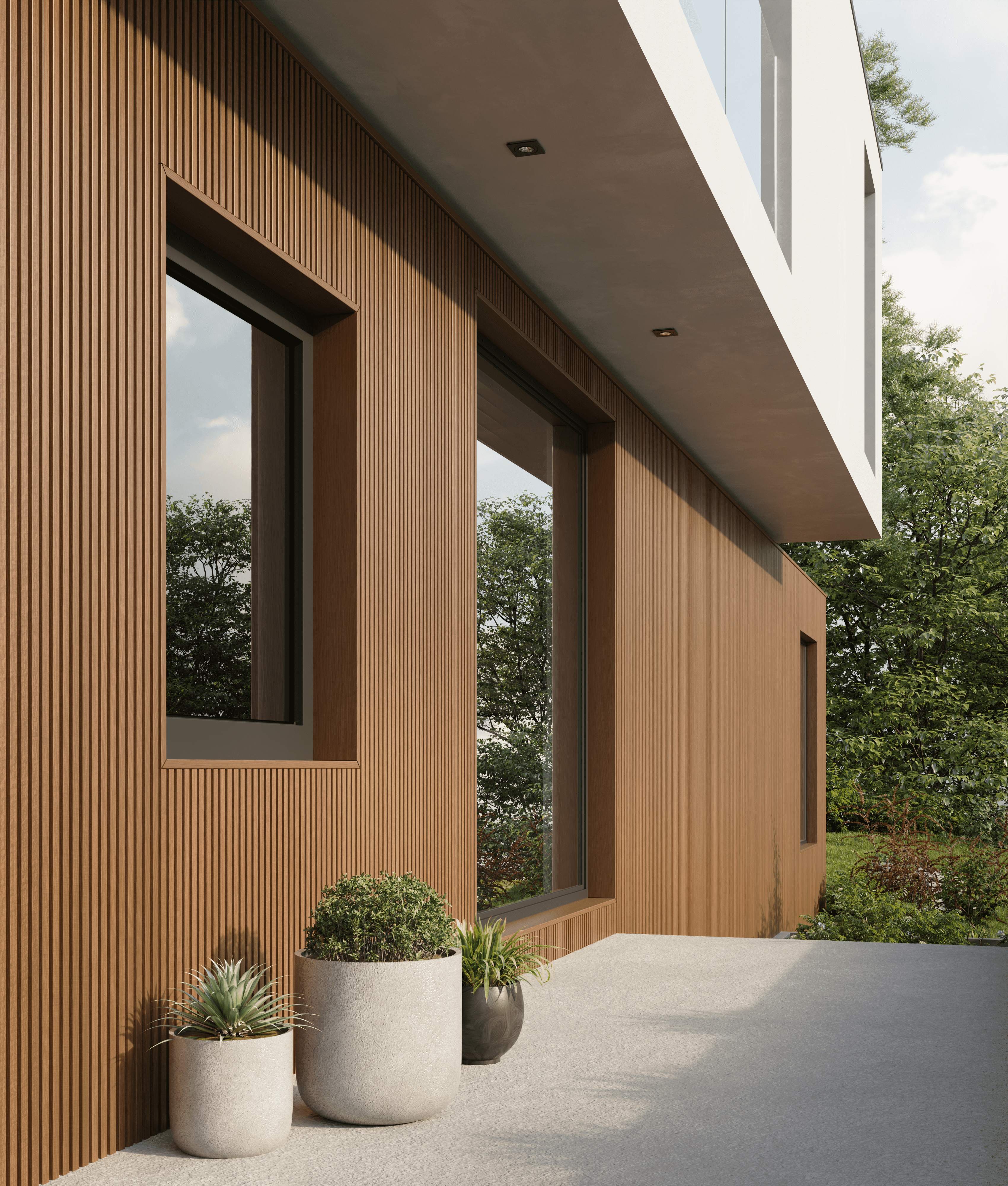 Slatted Reveal trim