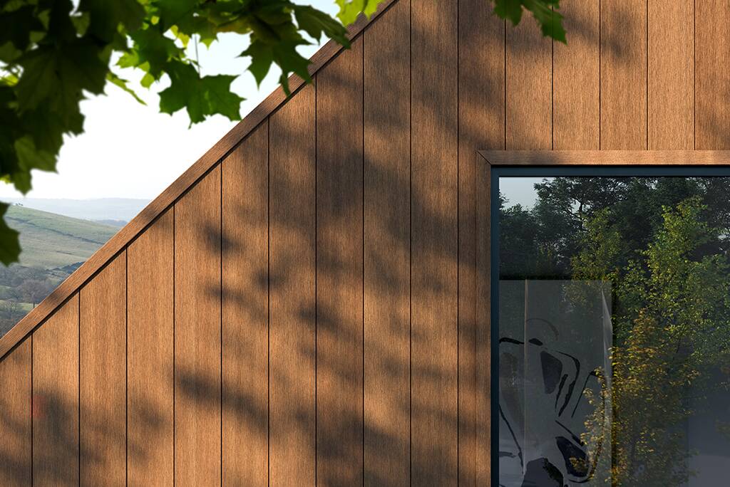 Forma Spiced Oak Panel Cladding