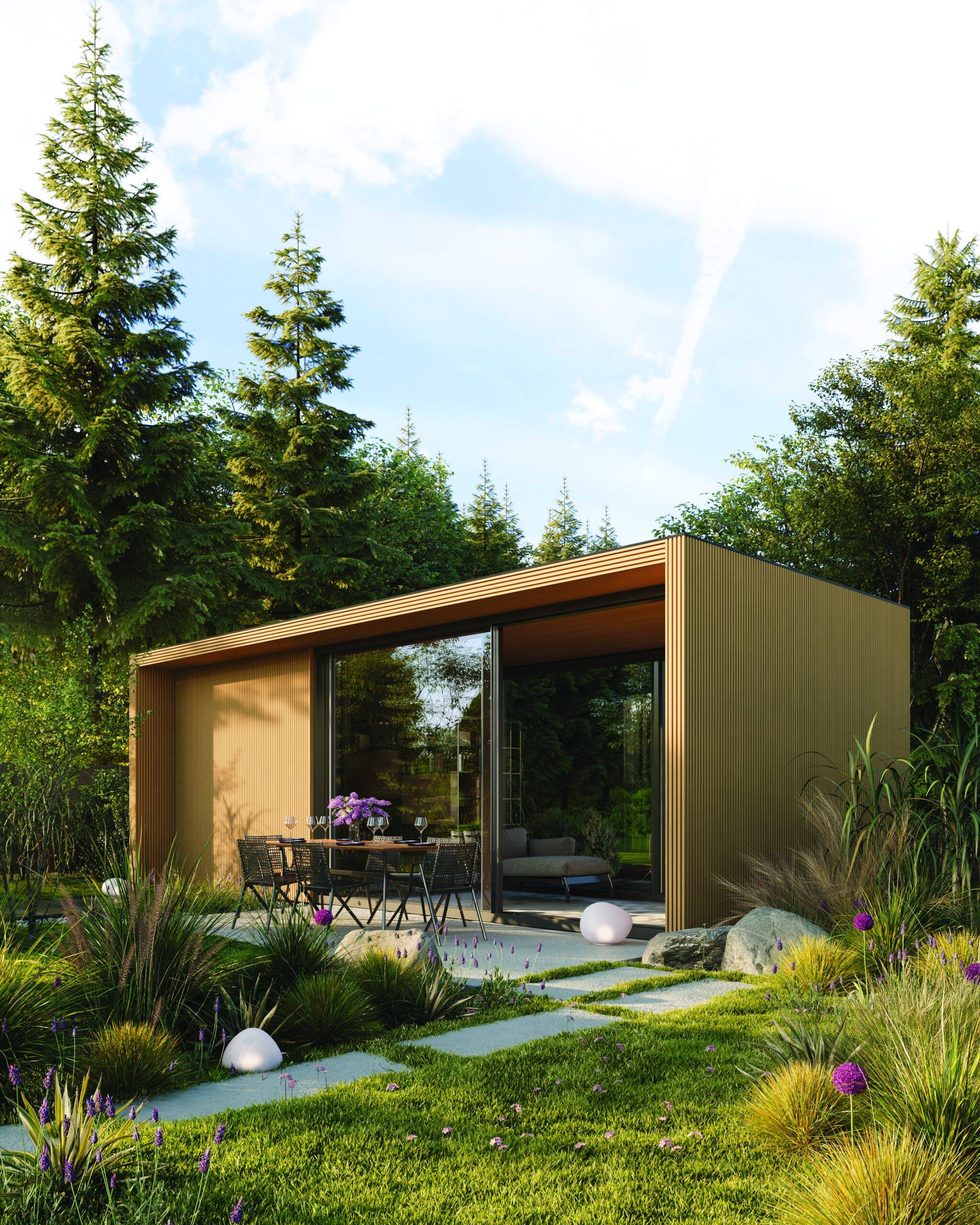 Ecoscape Natural Oak Slatted Cladding_Lifestyle 1_CMYK