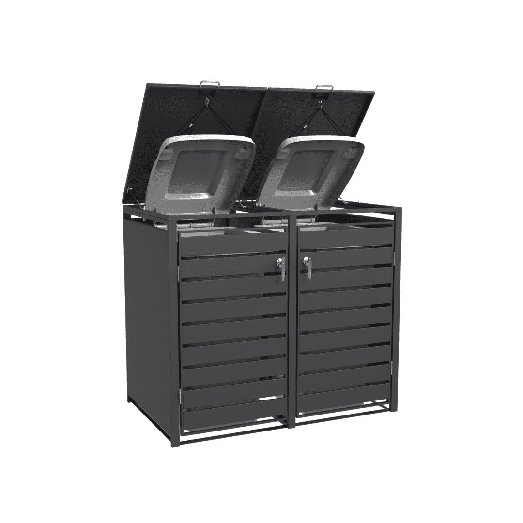 Double lid charcoal 5