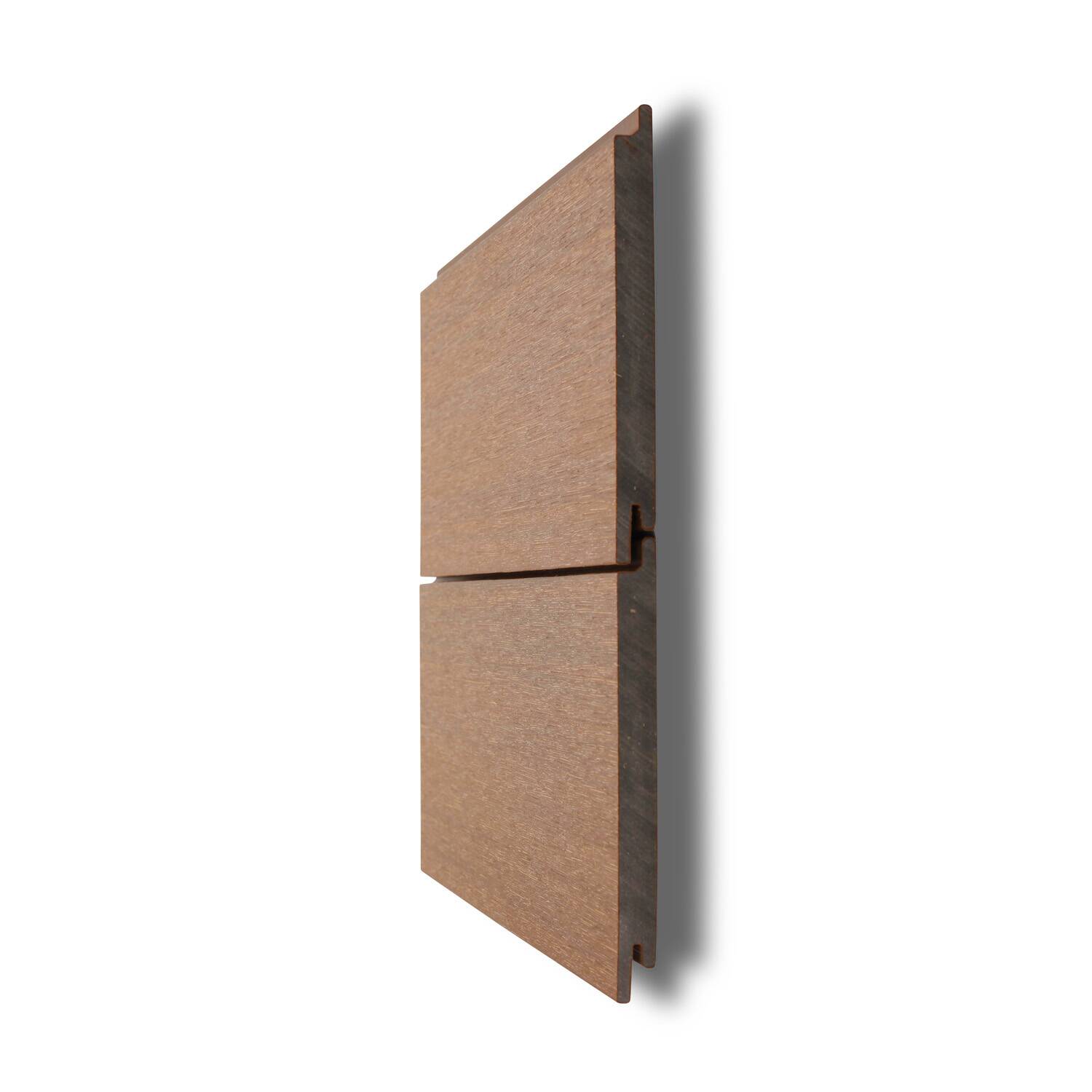 Spiced Oak Composite Panel Cladding