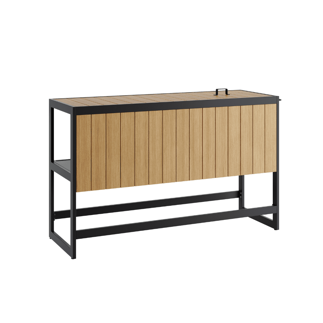 Oak set of 3 kitchen units 2