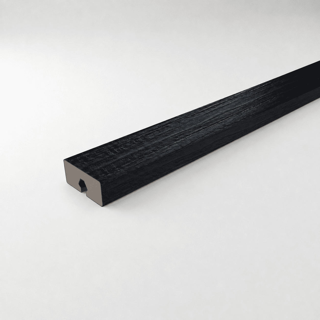 Charred Wood Forma Click Composite Cladding for Grad - Small 45x20x2500mm/3600mm