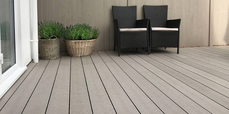 Clarity composite decking has outstanding anti-slip qualities.