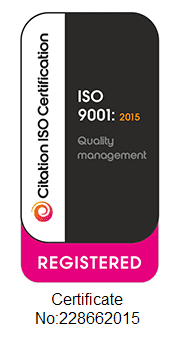 ISO 9001:2015 certified