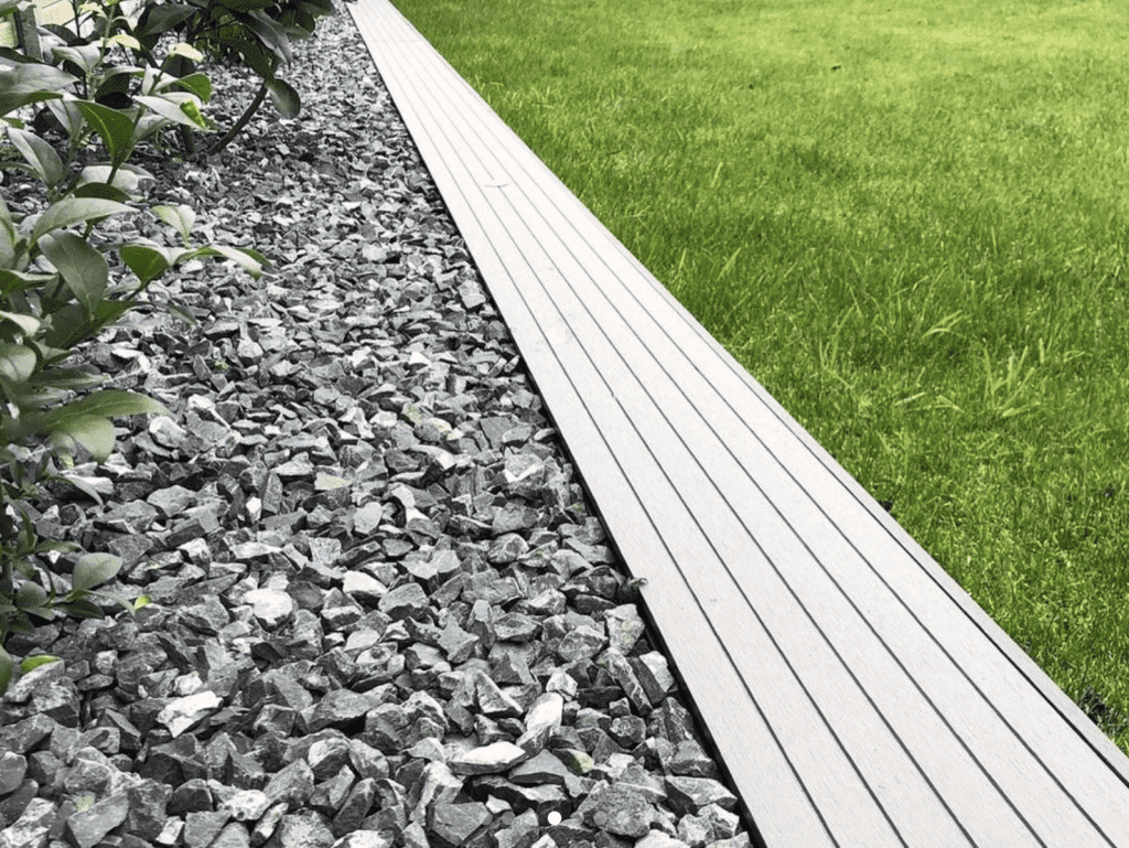 Clarity composite decking in Graphite
