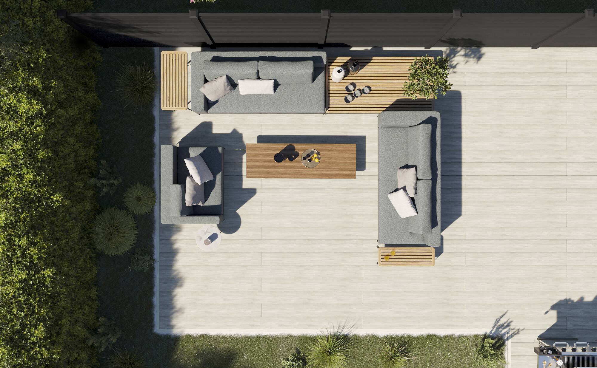 Pale Composite Decking