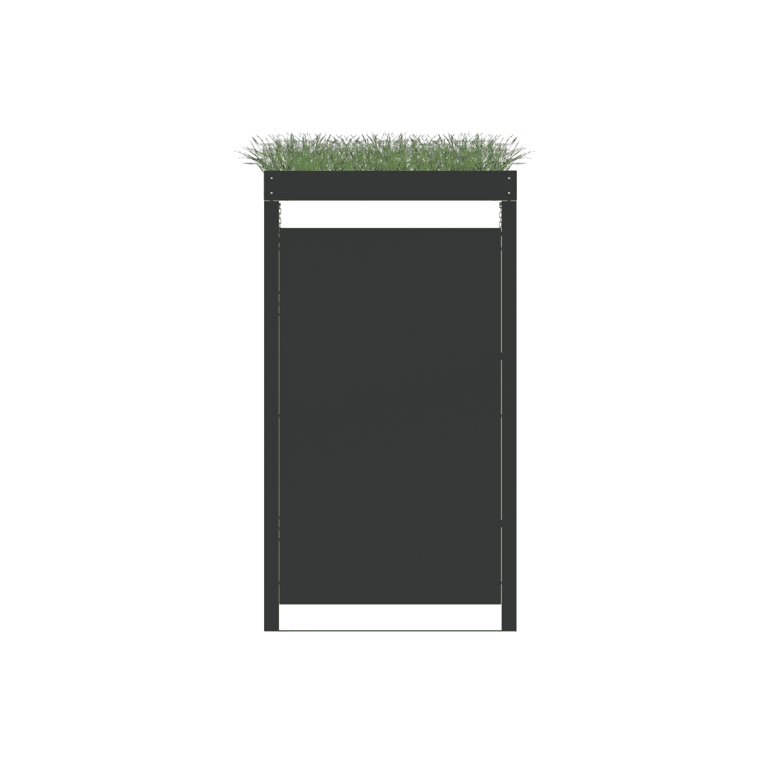 Single Planter Charcoal 1